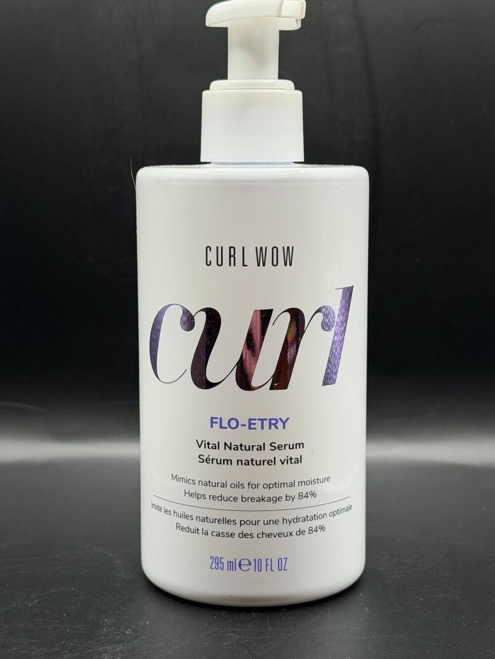 Curl Wow FLO-ETRY Vital Natural Serum – 295 mL ~ 💲MSRP: $34.00